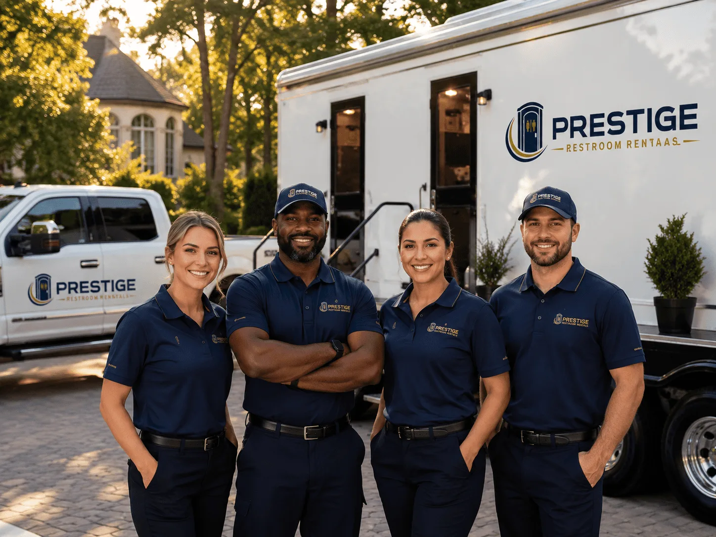Trusted Luxury Portable Restrooms company in Saint Benedict, OR